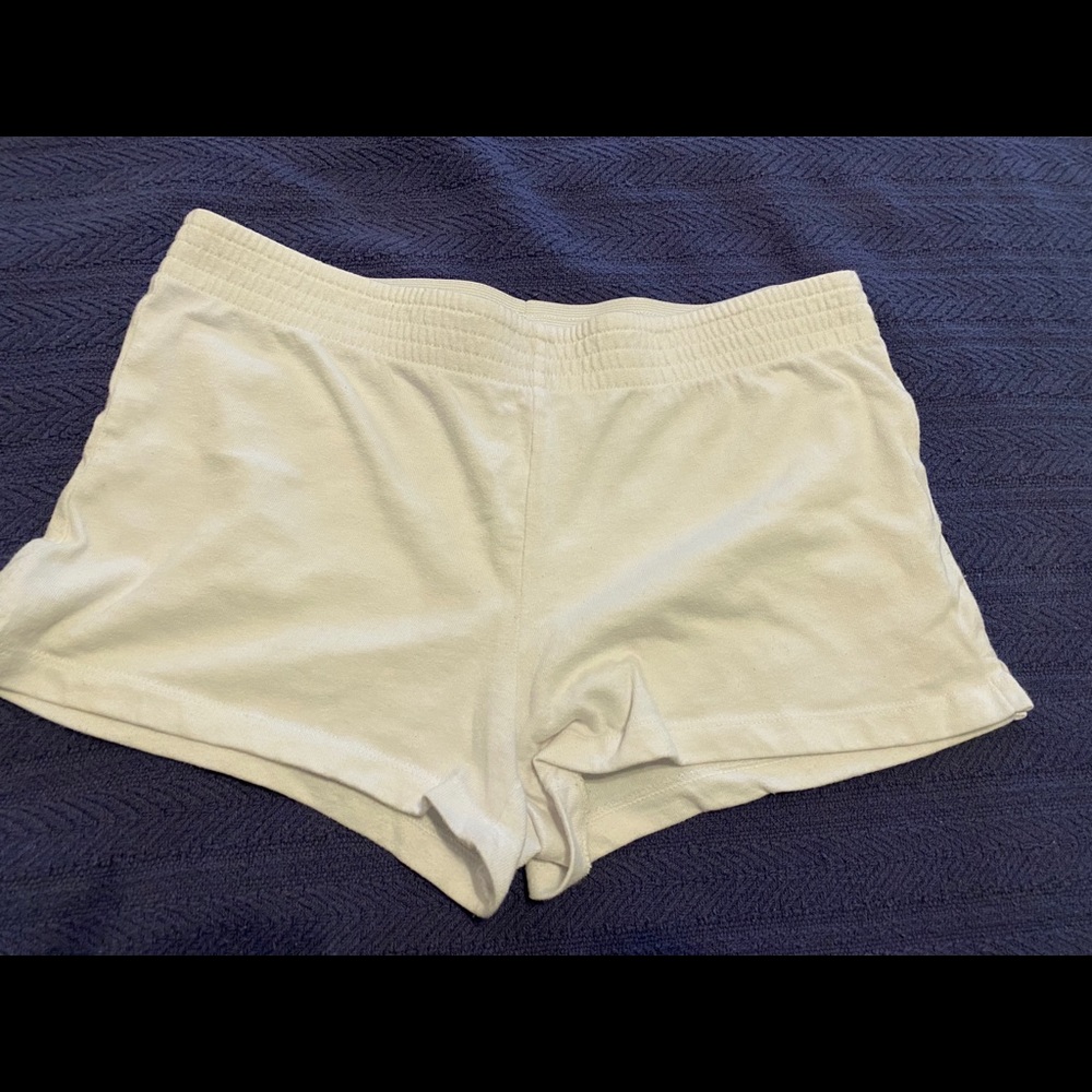 White Offbrand Soffee Shorts